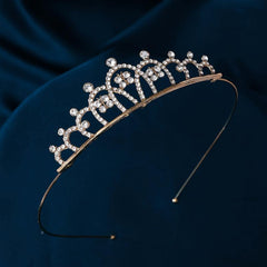 North American Rhinestone Crown Princess Crystal Headband