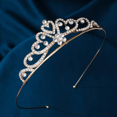 North American Rhinestone Crown Princess Crystal Headband