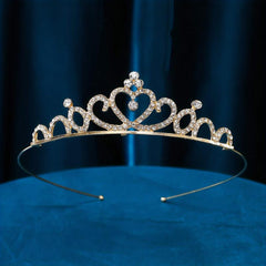 North American Rhinestone Crown Princess Crystal Headband