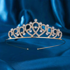 North American Rhinestone Crown Princess Crystal Headband