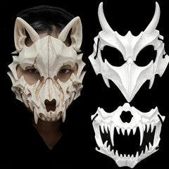 Fox Skeleton Mask Halloween Costume