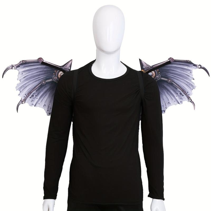 Punk Style Wing Props for Halloween Cosplay Party Decors