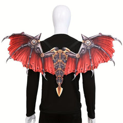Punk Style Wing Props for Halloween Cosplay Party Decors