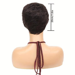Layered Short Curly Wig 2 Colors for Party Halloween Role Playing Costume