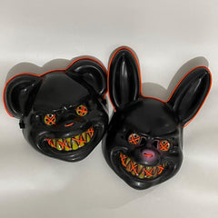 Horror Bloody Bear & Bunny LED Full Face Mask Halloween Costume Props