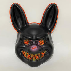 Horror Bloody Bear & Bunny LED Full Face Mask Halloween Costume Props