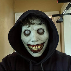 Men's Creepy Halloween Mask Scary Demon Evil Cosplay Horror Costume Party Prop