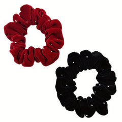 Minimalist Scrunchies Hair Ties Elastic Hair Bands Ponytail Holders Women Girls