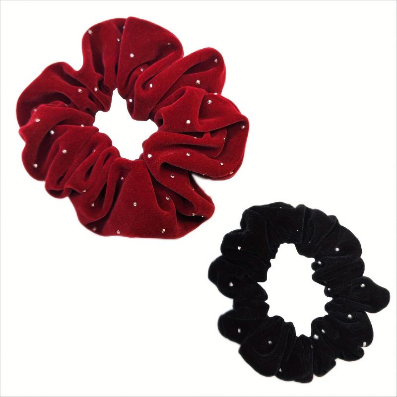 Minimalist Scrunchies Hair Ties Elastic Hair Bands Ponytail Holders Women Girls