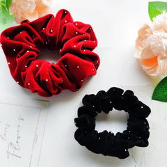 Minimalist Scrunchies Hair Ties Elastic Hair Bands Ponytail Holders Women Girls