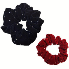 Minimalist Scrunchies Hair Ties Elastic Hair Bands Ponytail Holders Women Girls
