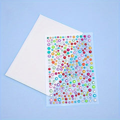 4 Sheets Face Makeup Rhinestones For DIY Jewelry Making