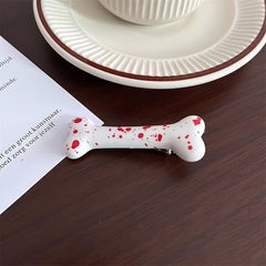 3pcs Halloween Bone Acrylic Hair Clips Girls Hairpins
