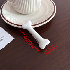 3pcs Halloween Bone Acrylic Hair Clips Girls Hairpins