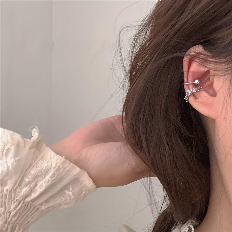 2pcs Sweet Non Piercing Earrings Women Girls Jewelry Gift
