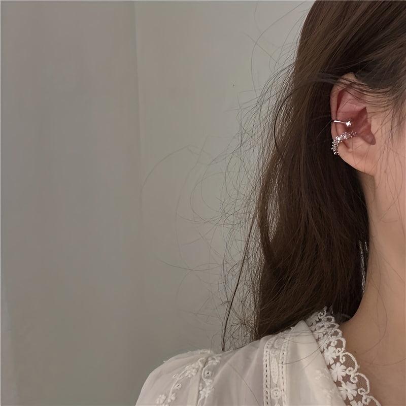 2pcs Sweet Non Piercing Earrings Women Girls Jewelry Gift
