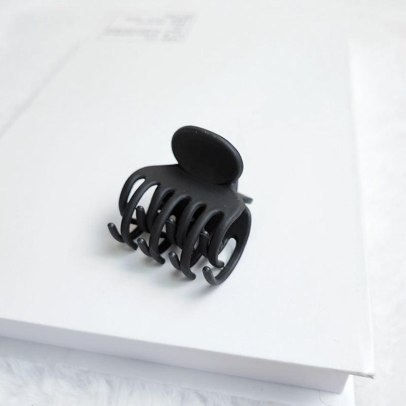 1Pc 6in Plastic Hair Clip Women Frosted Ponytail Barrette Hairpin Hair Accessory
