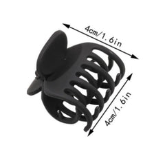 1Pc 6in Plastic Hair Clip Women Frosted Ponytail Barrette Hairpin Hair Accessory