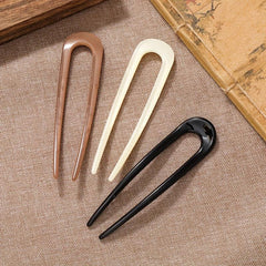 3pcs U Shape Hairpins Women Girls Decors