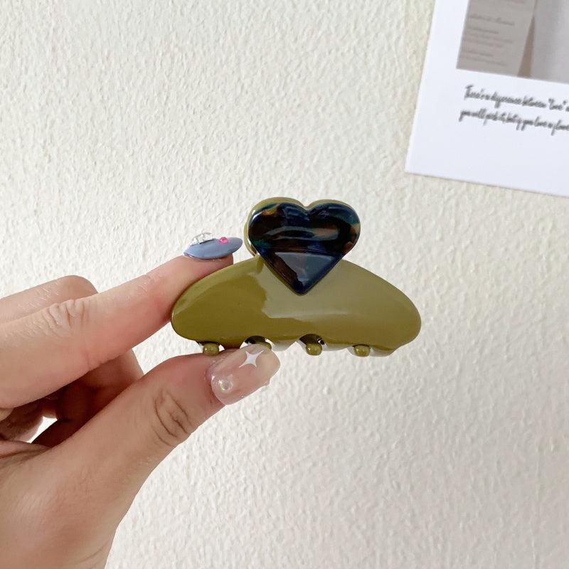 Love Acetic Acid Hairpin High Ponytail Hair Clip Hair Accessories