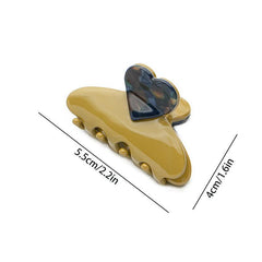 Love Acetic Acid Hairpin High Ponytail Hair Clip Hair Accessories
