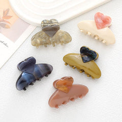 Love Acetic Acid Hairpin High Ponytail Hair Clip Hair Accessories