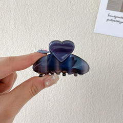 Love Acetic Acid Hairpin High Ponytail Hair Clip Hair Accessories