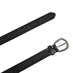 Viking Fenrir Embossed Faux Leather Buckle Belt Medieval Knight Belt