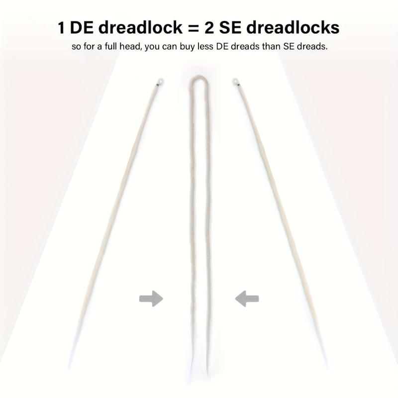 5pcs Synthetic Dreadlocks Extensions for Woman