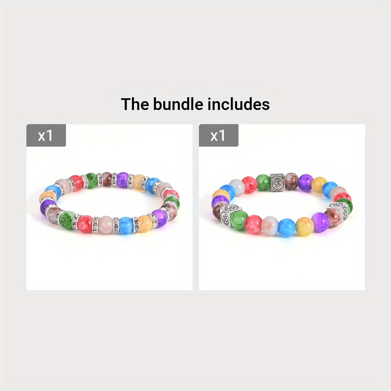 Men's Solar System Planet Beaded Bracelet