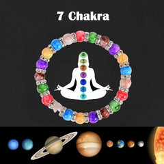 Men's Solar System Planet Beaded Bracelet