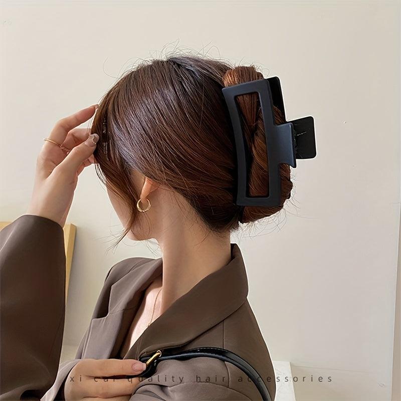 Square Hair Clip Ponytail Clip Fairy Girl's Hair Accessories