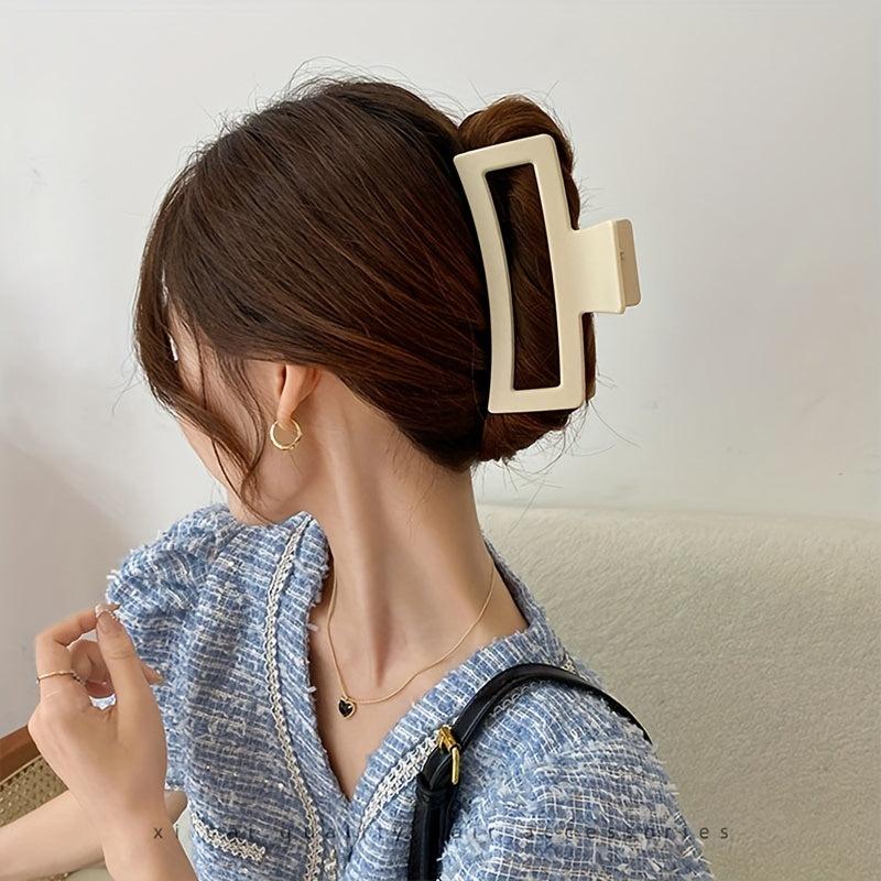 Square Hair Clip Ponytail Clip Fairy Girl's Hair Accessories