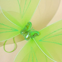 Green Butterfly Wings Costume Set