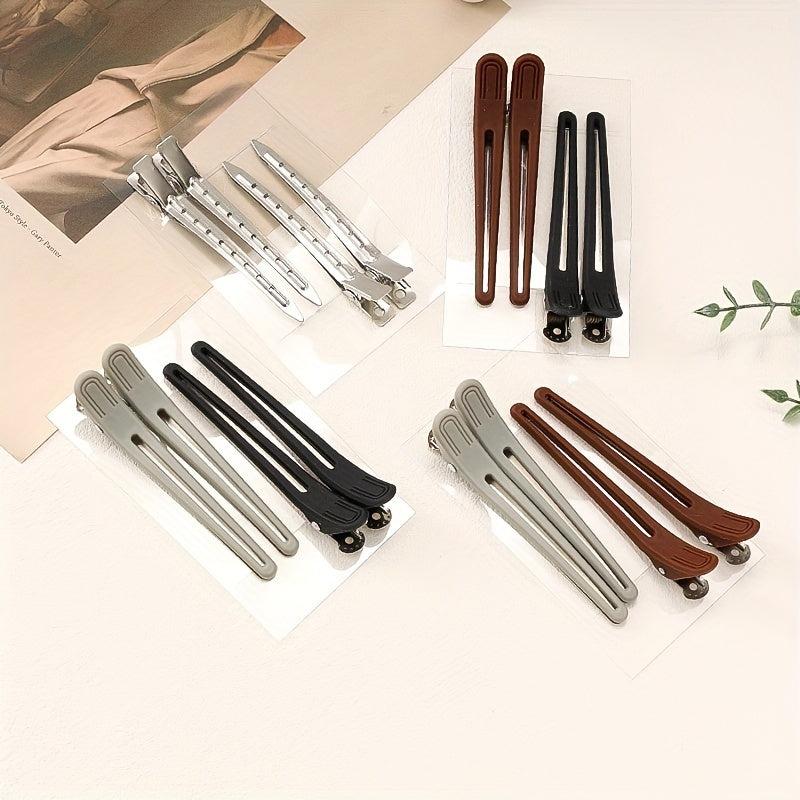 4pcs Pack Positioning Barrettes Hair Clamps Hair Accessories