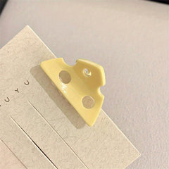 Cheese Hair Claw Clips Mini Hair Clips Hollow Women Girls Hair Accessories