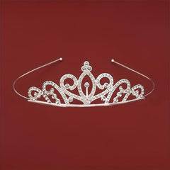 Girl's Bridal Hair Hoop Rhinestone Crown Headband