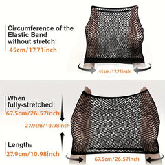 2pcs Mesh Wig Cap For Women Elastic Open End Cap For Long And Short Hair