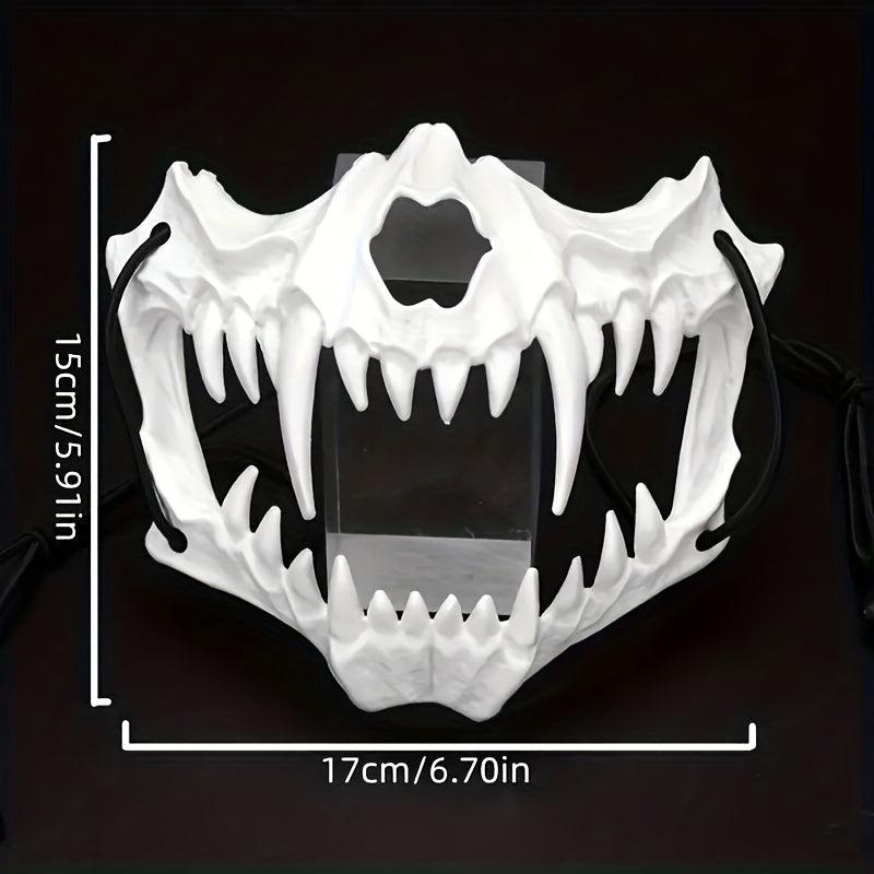 Men's Scary Skull Mask Halloween Costume Plastic Mask