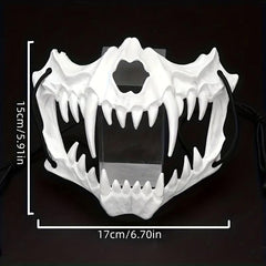 Men's Scary Skull Mask Halloween Costume Plastic Mask