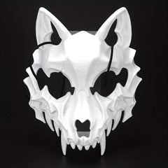 Men's Scary Skull Mask Halloween Costume Plastic Mask
