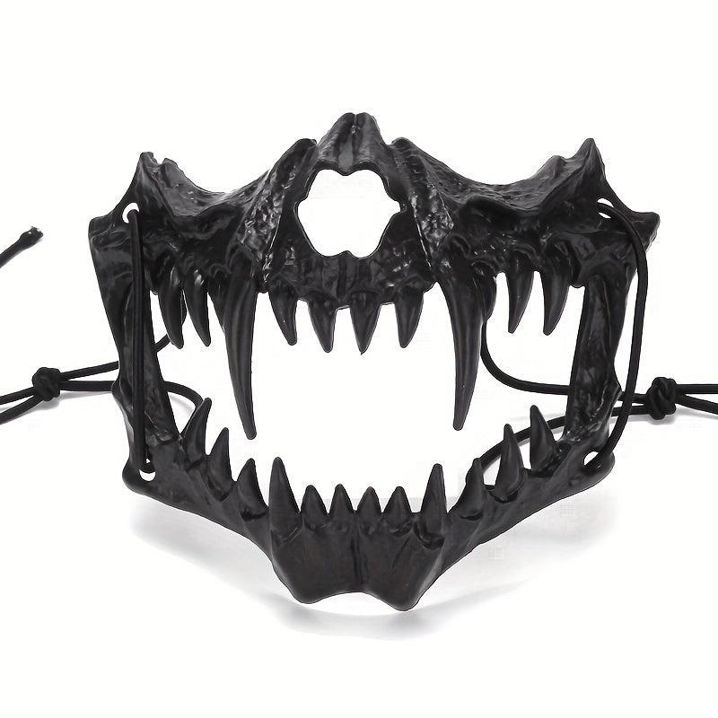Men's Scary Skull Mask Halloween Costume Plastic Mask