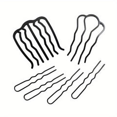 Metal Ponytail Insert Comb Head Ornament Hairdressing Tool