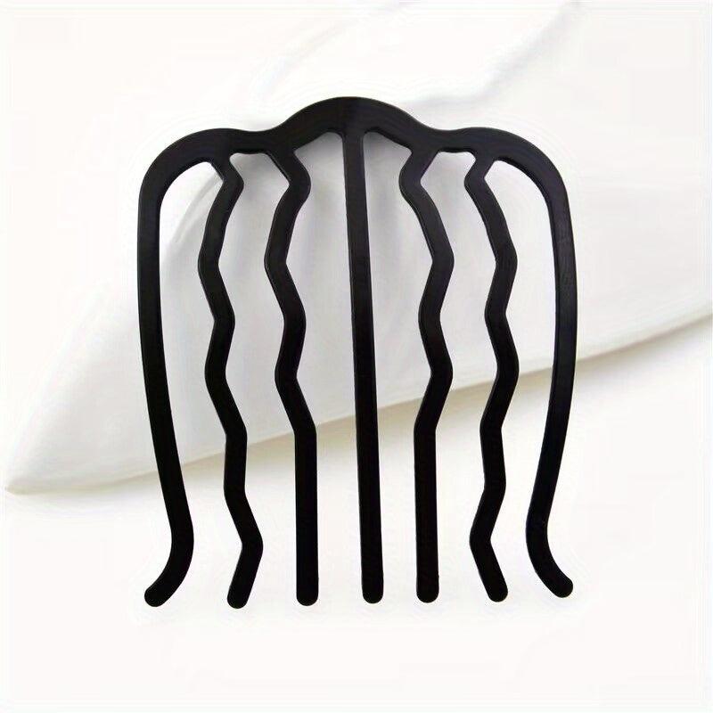 Metal Ponytail Insert Comb Head Ornament Hairdressing Tool