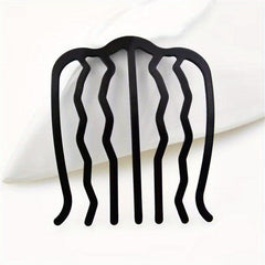 Metal Ponytail Insert Comb Head Ornament Hairdressing Tool