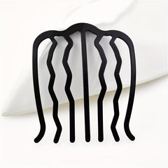 Metal Ponytail Insert Comb Head Ornament Hairdressing Tool