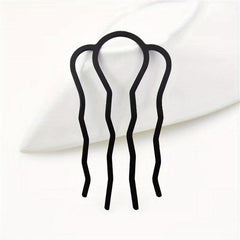 Metal Ponytail Insert Comb Head Ornament Hairdressing Tool