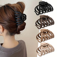 Matte Octopus Hair Claws Hair Accessories For Women Hairpin Headwear