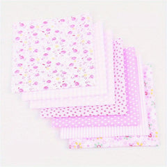 7pcs 24 89 24 DIY Sewing Cotton Craft Fabric Bundle Quilting Patchwork Cloths