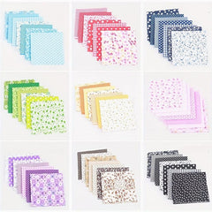 7pcs 24 89 24 DIY Sewing Cotton Craft Fabric Bundle Quilting Patchwork Cloths